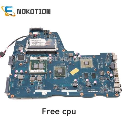 NOKOTION PWWAA LA-6847P Rev 1.0 MB K000114920 For Toshiba Satellite A660 C660 Laptop motherboard DDR3 HD 5430 GPU Free cpu