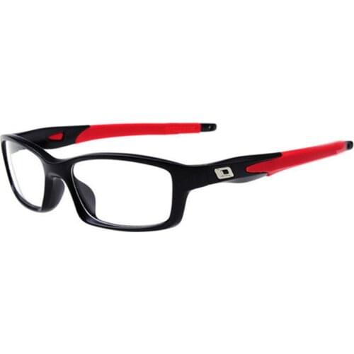 Men plain glasses Sports Glasses frame Prescription Optical Eyeglasses frame Women Eyewear full-rim Glasses frame blue red