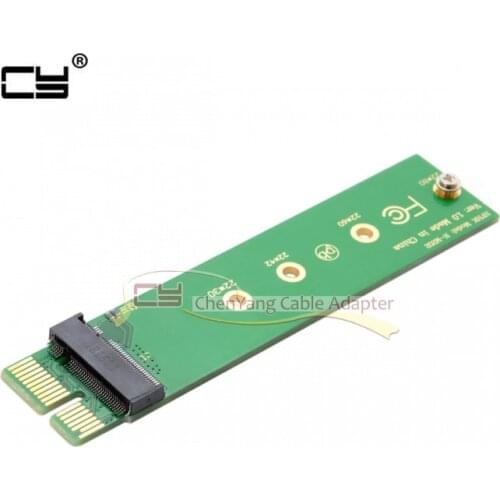 NGFF M-key M key M.2 NVME AHCI SSD to PCIe PCI-E 3.0 1x x1 Vertical Adapter for XP941 SM951 PM951 960 EVO SSD