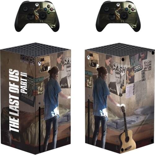 NEW THE LAST OF US Style Xbox Series X Skin Sticker for Console & 2 Controllers Decal Vinyl Protective Skins Style 1