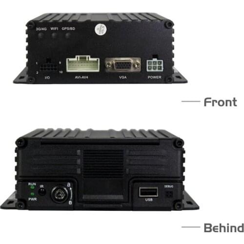 CE FCC ROHS 4 channel h264 net usb universal remote control dvr with 3G support, T4-3G