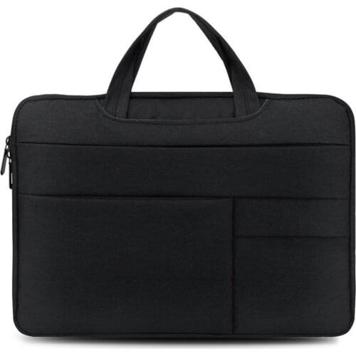 Men And Women Multi-Function Notebook Handbag With Hook Zipper Laptop Bag Waterproof Case For HP DELL Computer PC Bag