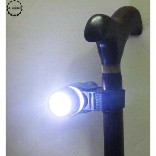 LED Wheelchair/Walker/Cane Light Universal Flex Mount (Black)