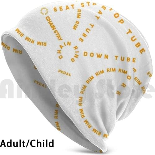 Cycling Is Life Design , Bicycle Anatomy Tee , Bike Graphic Hat Hat Spin Cycling Mountain Bike