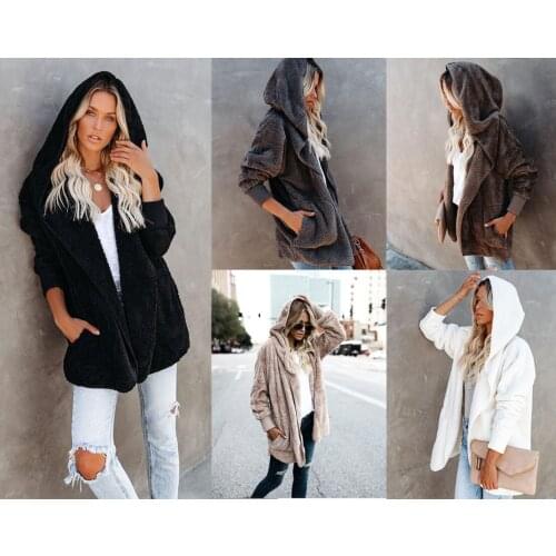 Sweatshirt Winter Jacket Clothes oversize Hoodies Women plus size Vintage Pockets PulloversSweatshirt womens cotton-padded jack