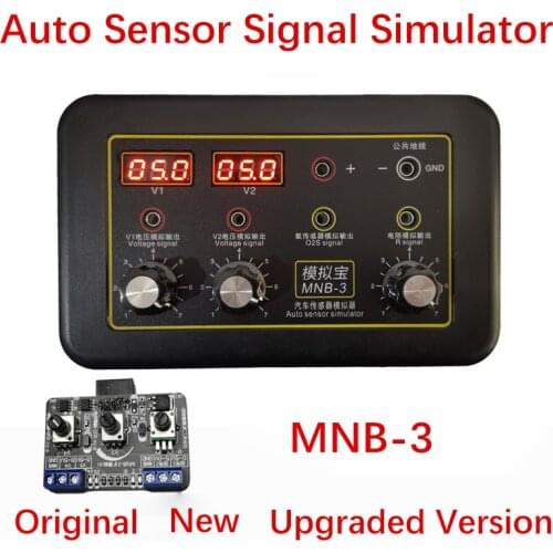 Vehicle Automobile Signal Generator Voltmeter MNB-2 Car ECU Tester Car Repair Tool Oxygen Oil Sensor Simulator