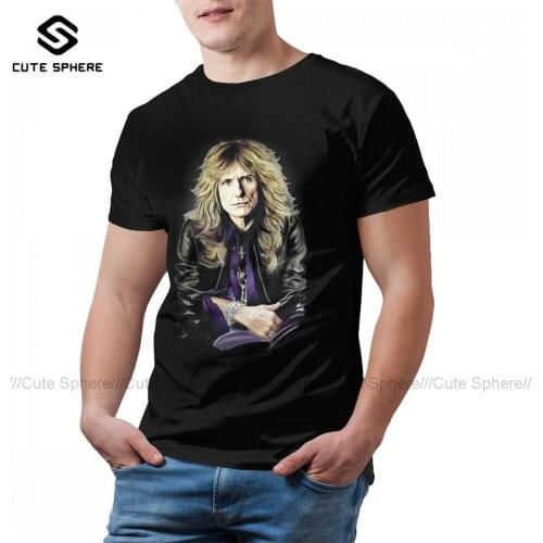Whitesnake T-Shirt Summer Fashion 100 Percent Cotton T Shirt Printed Short Sleeves Tshirt Men Plus size