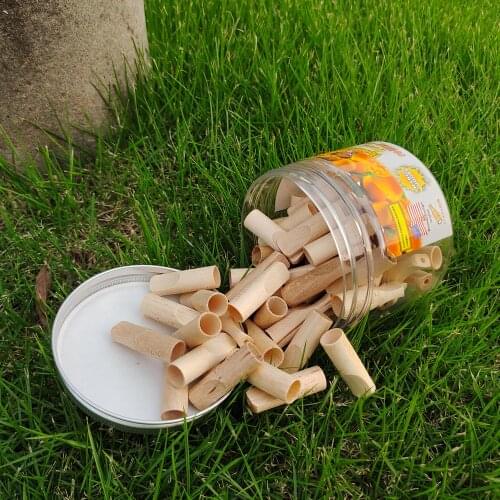 Wood Mouthpiece Tips With Honey Flavor Smoking Wooden Mouth Filter Tip Cigarette Holder Tobacco Hand Pipe