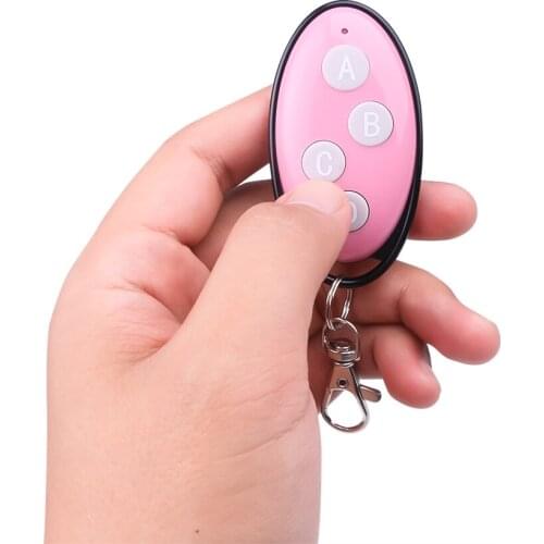 KEBIDU 433 MHZ Duplicator Cloning Remote Control Key Copy Code 433Mhz Remote Control For Garage Gate Door Fixed Code Remote Fob