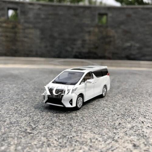 Diecast Car Model G.C.D. Alphard LHD 2018 (White) 1:64 + SMALL GIFT