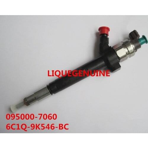 Genuine Common rail injector 095000-7060 / 6C1Q-9K546-BC, 6C1Q9K546BC