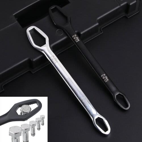 Universal Torx Wrench 8-22mm Double-head Box End Spanner Self-tightening Adjustable Glasses Repair Tool Nuts Wrench