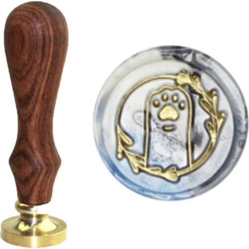 Dogs paw Wax Seal Antique Retro Diy Metal Card Making For Scapbooking Decorative Gift Wedding Invitation