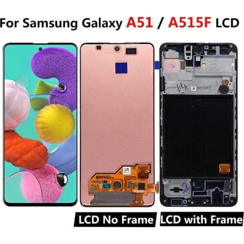 LCD Screen For Samsung Galaxy A51 Display Touch Screen Digitizer Sensor Assembly For Samsung A51 LCD A515 A515F Display
