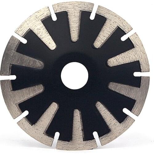 125mm Angle Grinder Saw Blade Diamond Concave Saw Blade Protective Tooth Concrete Granite Marble Cutting Disc