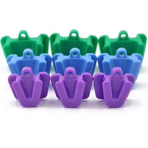 5pcs Dental Occlusal Pad Bite Prop Rubber Opener Retractor Latex Intraoral Supporting Teeth Whitening Oral Care Tool