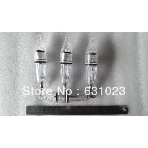 5pcs LED Deep Drop Underwater Flash Fishing Light Mini 12CM Color-gathering Noctilucent fishing Squid lure lamp,mixed colour