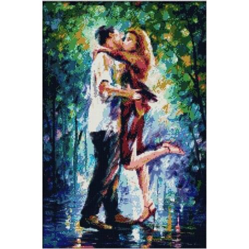5D DIY Diamond Painting Lover kiss Crystal Diamond Painting Cross Stitch Hug Painting Needlework Home Decorative