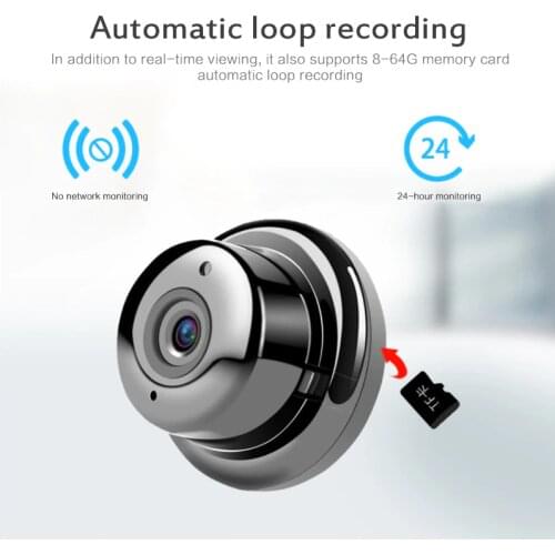 New 1080P Wireless Mini WiFi Camera Home Security Camera IP CCTV Surveillance IR Night Vision Motion Detect Baby Monitor P2P