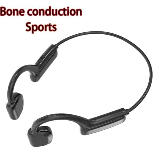Bone Conduction Bluetooth Earphone Wireless Sports headphones Stereo Hands-free Bone Density Headset with microphone For Running