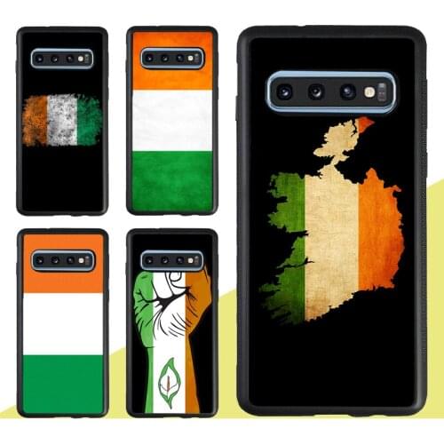 Ireland Irish Flag Case For Samsung Galaxy S20 Plus S9 S10 Note 20 Ultra A50 A70 A51 A71 A21S A20e A31 M31 M21