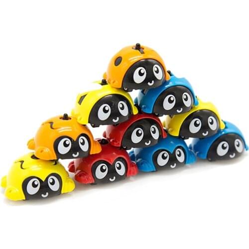 Childrens Insect Gyro Toys Rotating Collision Kids Fun Toys Christmas Gift Design Ingenious Color Types Random Delivery 2018