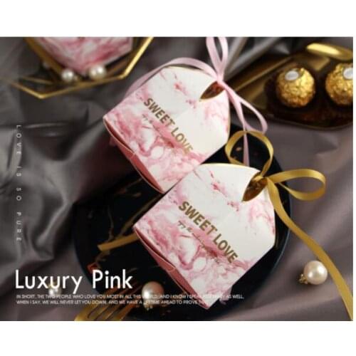 Wedding Baby Shower Birthday Party favors Decoration Gift Candy Mongolian Yurts Shape Candy Box With Ribbon Chocolate Papeer Box