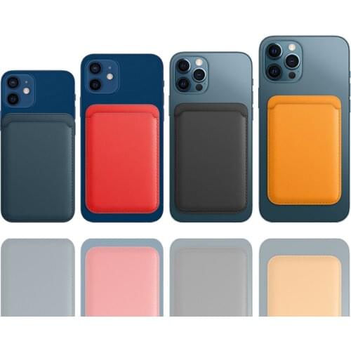 Eiytc Wallet Card Bag For iPhone 12 Pro Max Magnetic Card Holder For iPhone 12 Mini Mobile Phone Card Package Fundas Case Coque