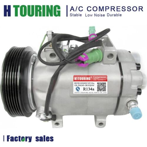 DCW17B A/C AC AirCon Compressor For Audi A6 Saloon 4A C4 / A6 Avant 4A C4 2.3 2.4 2.5 2.6 2.8 1994-1997 4A0260805AD 4A0260805AH