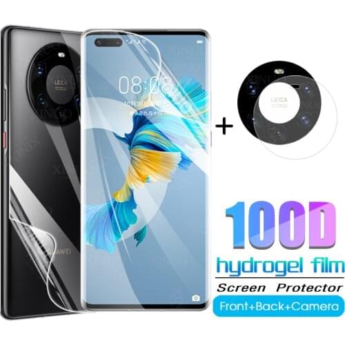 Front back hydrogel film for huawei mate 40 pro pro+ screen protector for huawei mate 40pro plus mate40 pro mate40pro glass film