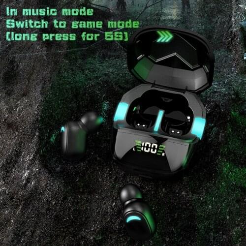 JFWEN G7S Wireless TWS Headphones sports Earbuds Bluetooth 5.0 Earphone HIFI Games Headset with charging bin for all smartphone