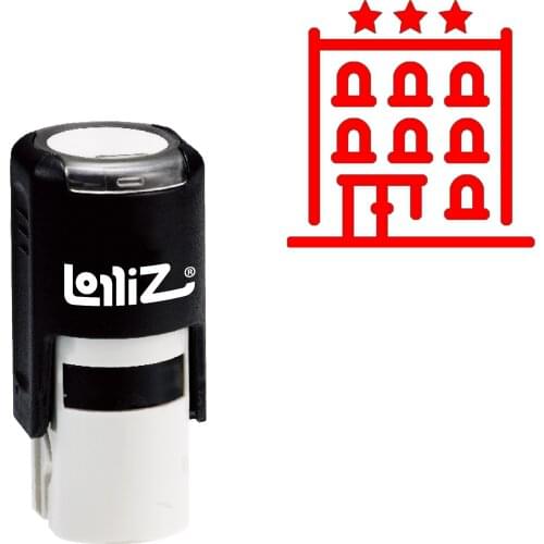 LolliZ Hotel Self-Inking Rubber Stamp - Modern Symbol Series