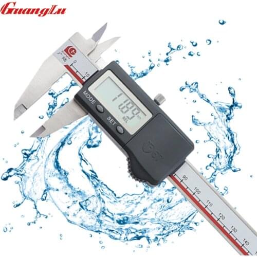 Digital Caliper 0-150mm IP67 Waterproof Ruler Stainless Steel Micrometer measuring instruments