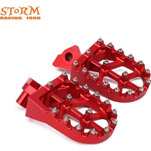 FootRest Foot Pegs Rests Pedals For CR125 CR250 95 96 97 98 99 CR500 95 96 97 98 99 00 01 02 03 04 05 YZ125 YZ250 WR400 97 98