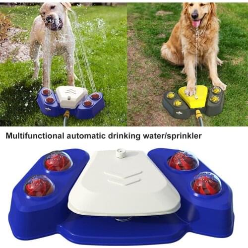 80%HOT Dog Drinking Feeder Pedal-Type Automatic Self-Drinking Pet Pedal Water Fountain Dispenser for Medium Large Dogs