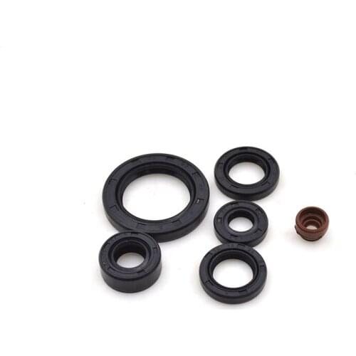 Motorcycle Full Complete Engine Oil Seal Rubber Gear Shaft Seal For Suzuki GS125 GN125 GS GN 125 125cc Oil Seal Spare Parts