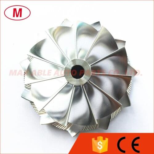 TD05H 49179-43400 20G 52.56/68.01mm 11+0 blades Reverse High Performance Turbocharger Milling/Turbo Billet compressor wheel