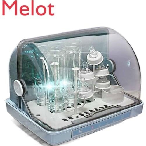 High-End Luxury Feeding Bottle Sterilizer with Drying Baby Special Tableware Disinfection Cabinet Baby Home Small Storage Box