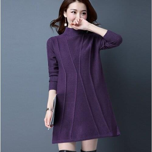 2021 New Autumn Sweater Women Fashion Round Neck Loose Casual Long Sleeve Pullover Plus Size Female Jumper 3XL Sueters De Mujer