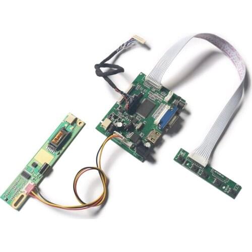 LCD display controller drive board kit matrix 1-CCFL 1280*800 LVDS 20-Pin fit N121I1/N121I2/N121I3/N121I9/N121IA VGA+2AV