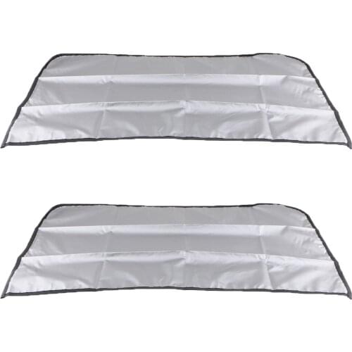 2pcs Magnetic Sunshade Cover Windshield Sunshade Protector Car Window Sun Shade Summer Sunshield Car Front Windscreen Cover