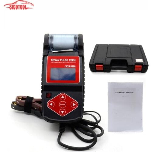 2016 Free Shipping ADS9908 Auto Battery Analyzer ADS 9908 Diagnostic Tool ADS9908 Scanner