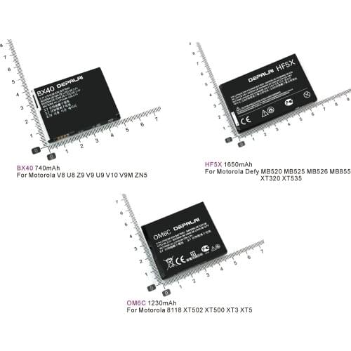 BX40 HF5X OM6C Battery For Motorola 8118 XT502 XT500 XT3 XT5 V8 U8 Z9 V9 U9 V10 V9M ZN5 Defy MB520 MB525 MB526 MB855 XT320 XT535