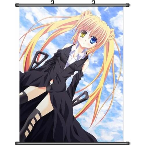 Coscase Anime Rewrite Kanbe Kotori Nakatsu Shizuru Senri Akane Home Decor Wall Scroll Poster Decorative Pictures