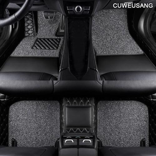 CUWEUSANG Custom Car floor Foot mat For opel antara astra k zafira tourer car accessories waterproof carpet rugs floor liners