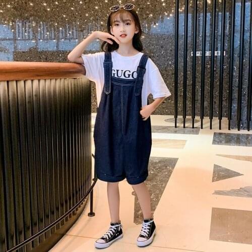 GOZBKA Summer Overalls For Girls