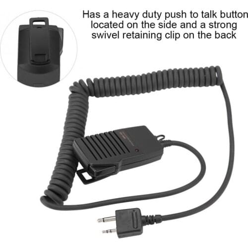 HM-46 Handheld Speaker Microphone for ICOM IC-V8 V82 V85 IC-T2H T8A 2AT E90 W32A Radios Good Quality