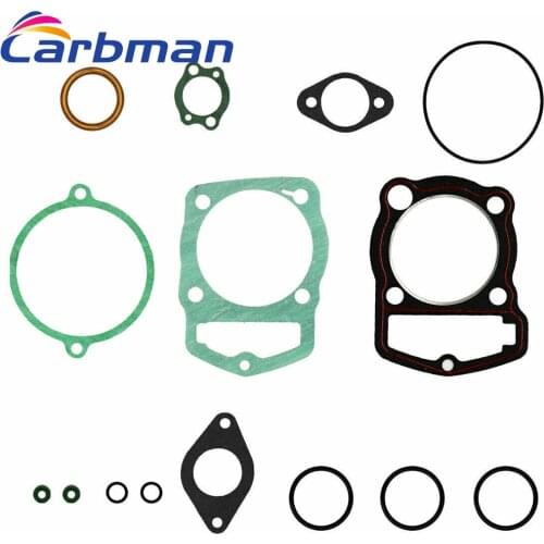 Carbman Top End Head Gasket Set For Honda ATC200ES ATC200M ATC200S ATC200X Big Red 200