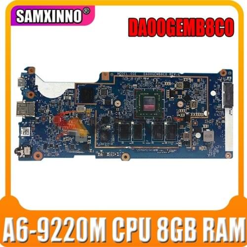 Akemy For HP DA00GEMB8C0 Laptop motherboard mainboard W/ A6-9220M CPU + 8GB RAM