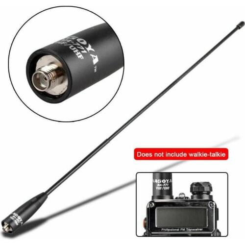 NA-771 SMA-F Female Dual Band VHF/UHF 144/430MHz Soft Antenna NA771 For Baofeng UV-5R UV-82 BF-888S Walkie Talkie